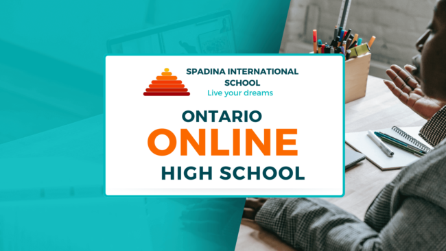 Ontario Online High School in Canada - Spadina International School as an Virtual High School providing pre-University programs